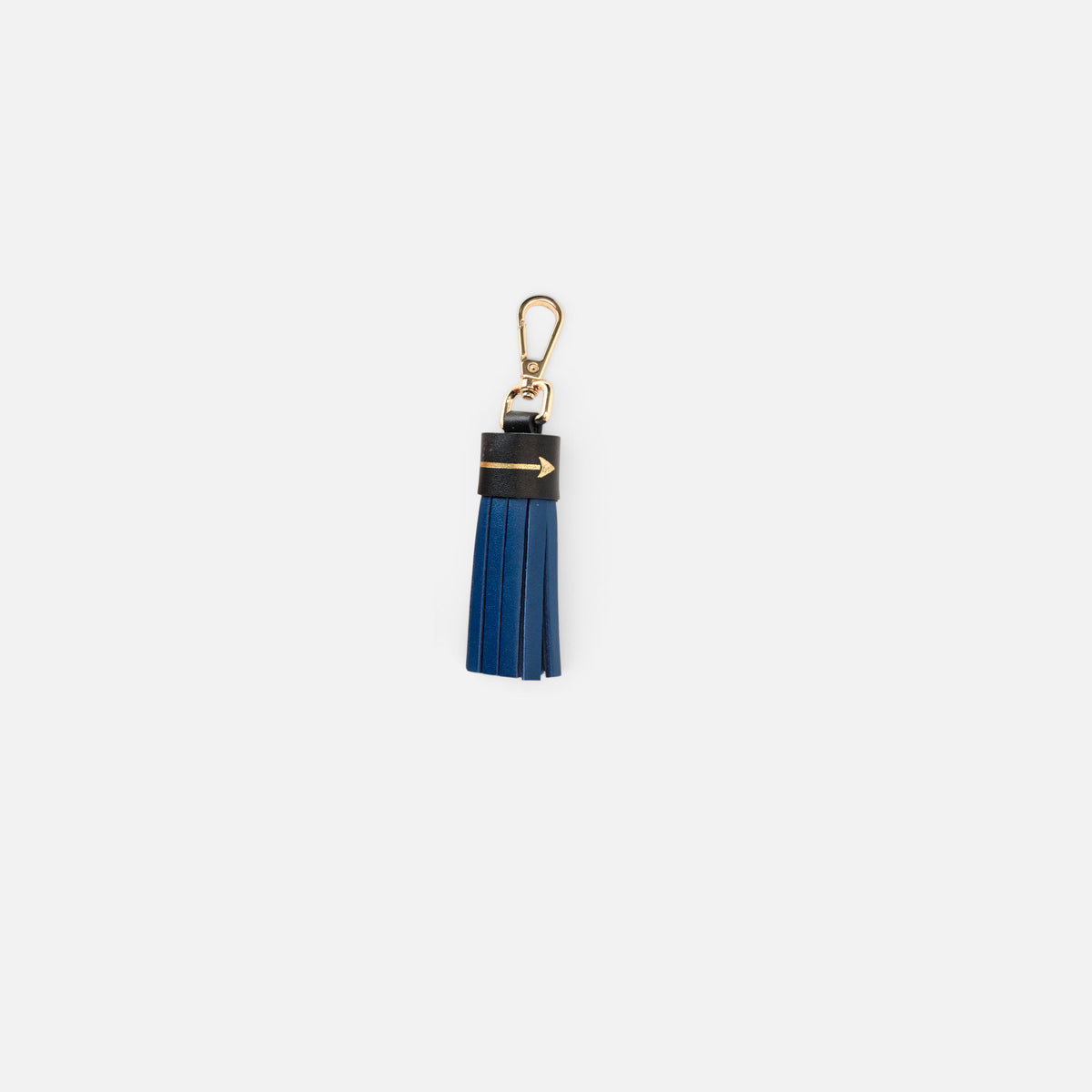 Llavero flecos multicolor Navy & Black