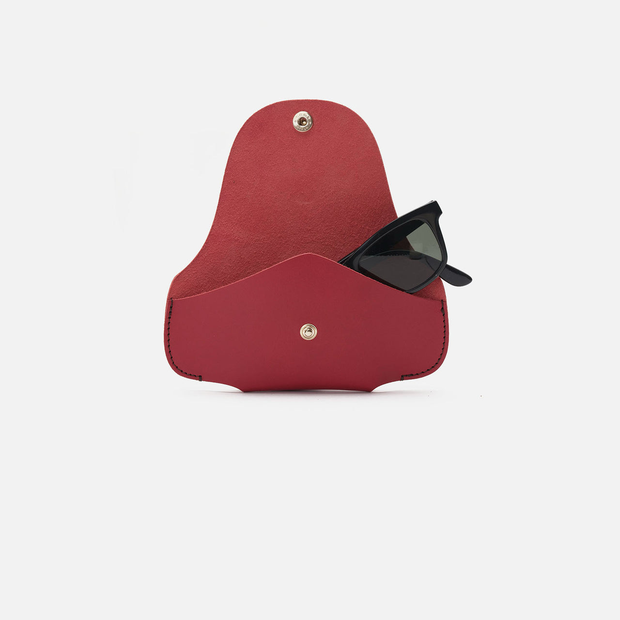 Funda de gafas roja