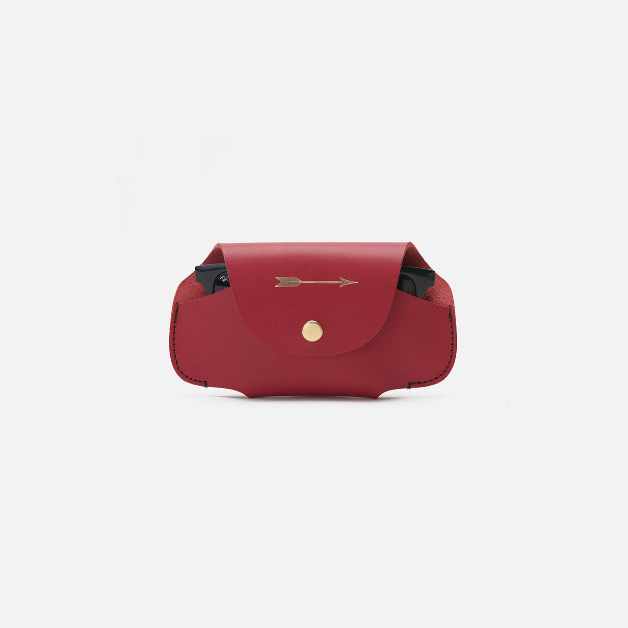 Funda de gafas roja