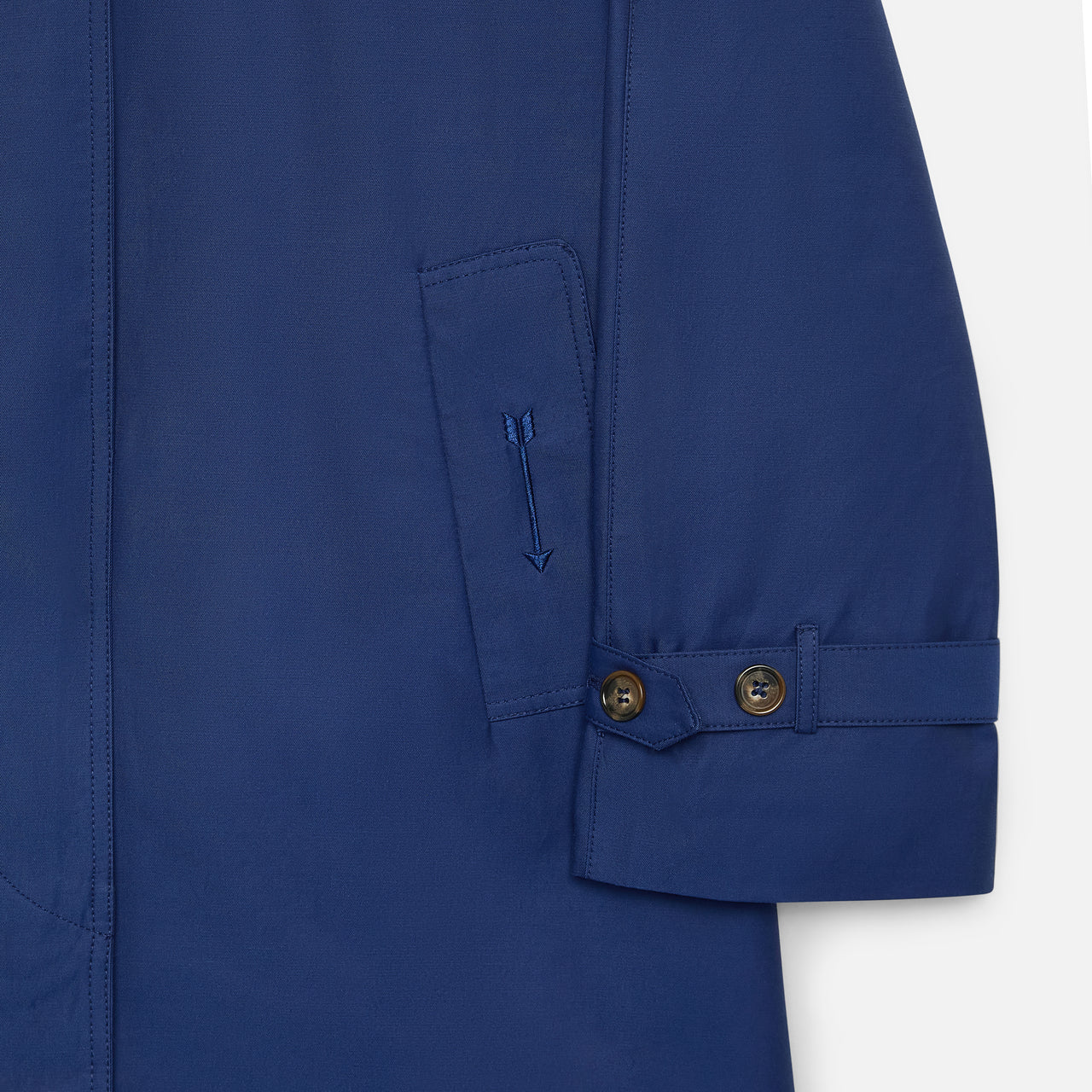 Gabardina azul