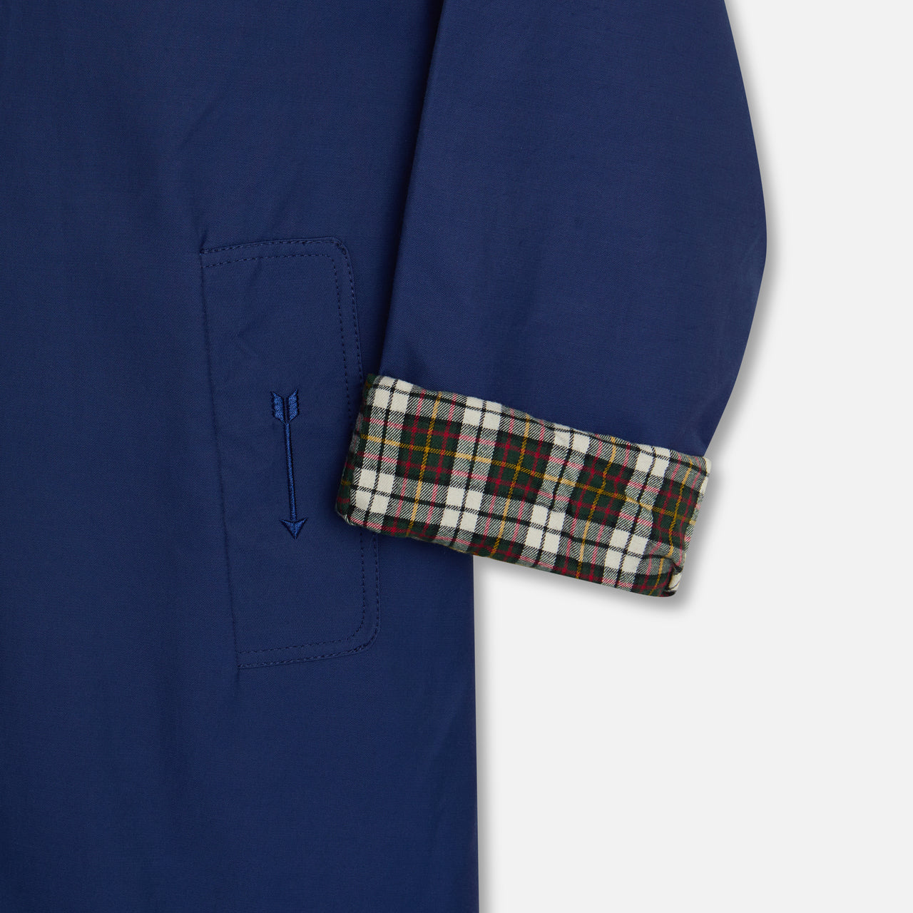 Gabardina azul