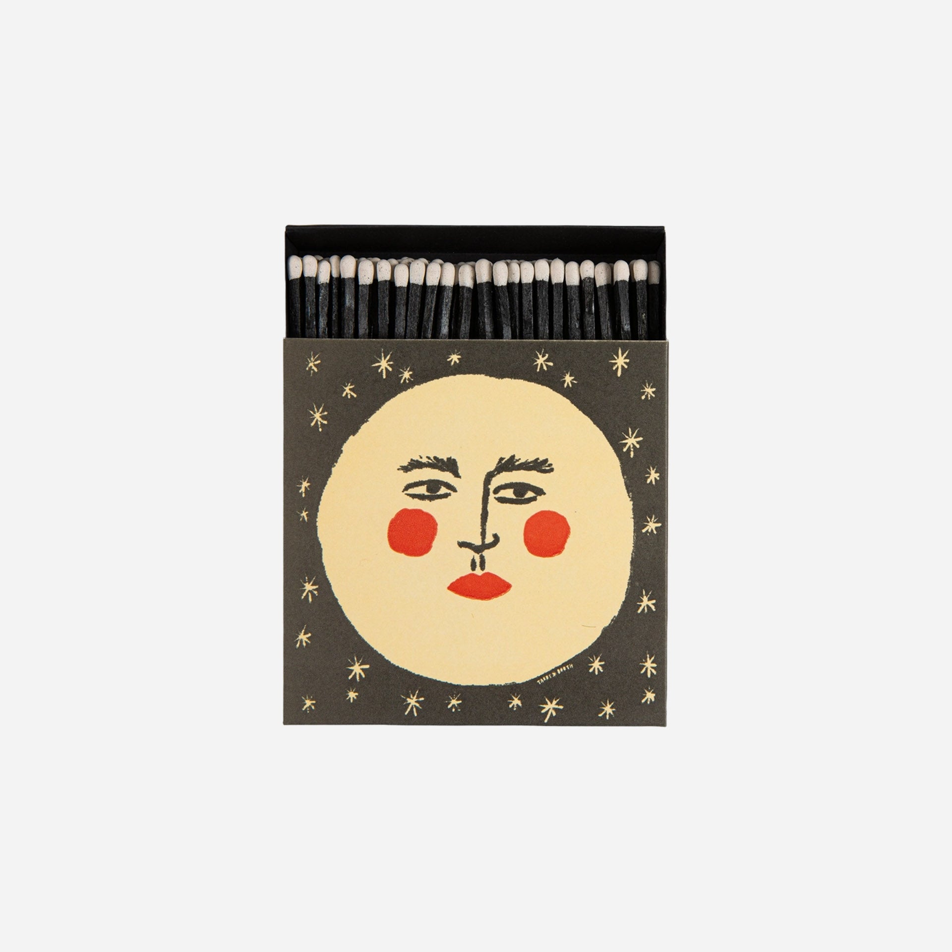 Caja cuadrada de cerillas Moon Matches