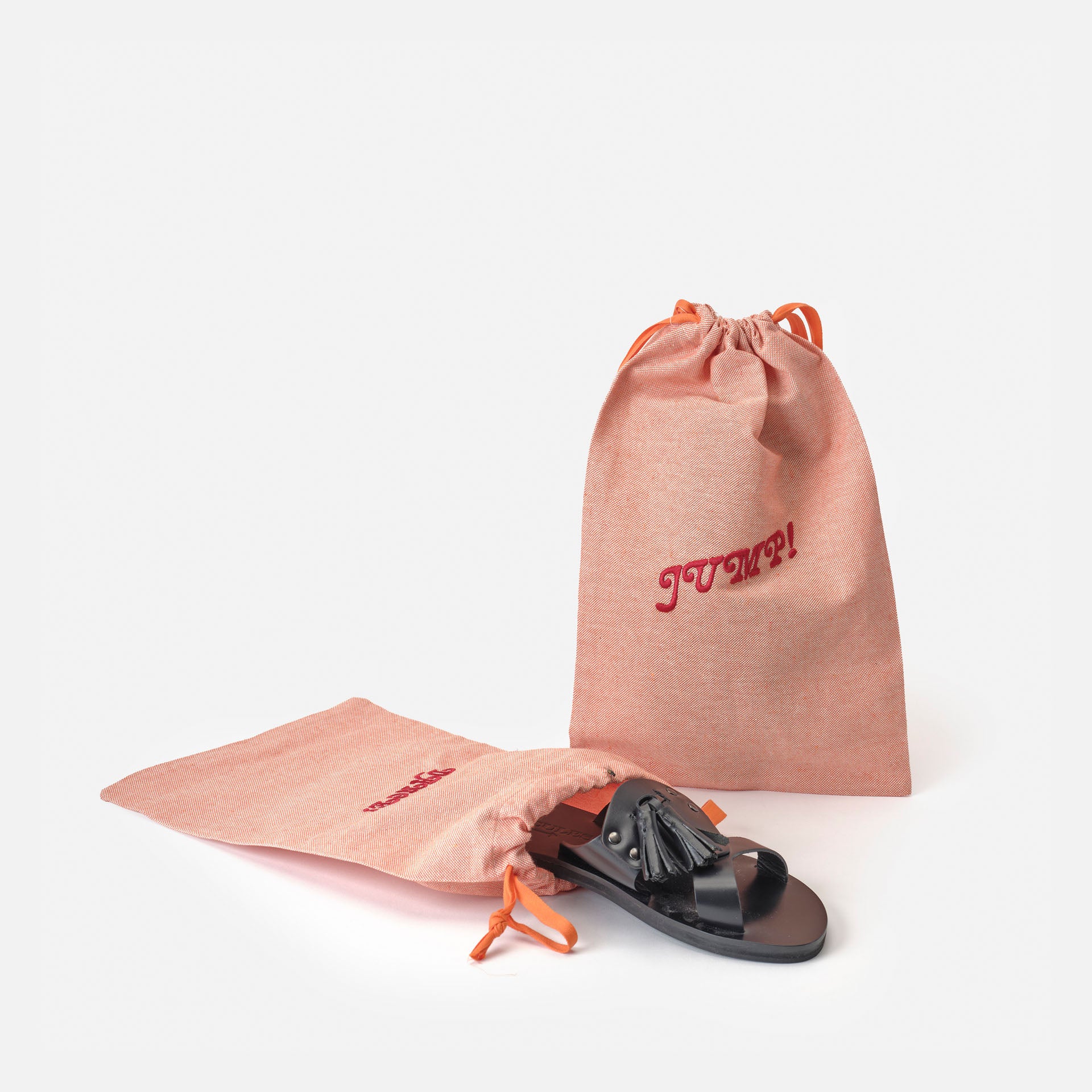 Funda bordada Jump y Dance Naranja