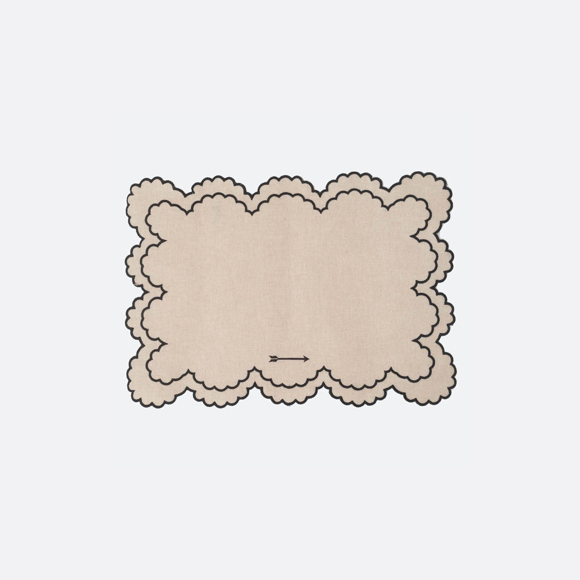 Pack 2 Manteles individuales y servilletas Beige