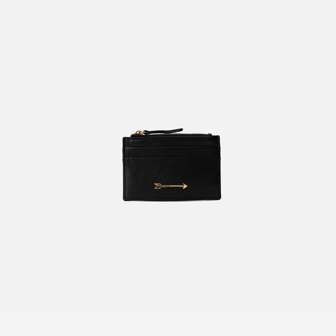 Tarjetero Zip Negro